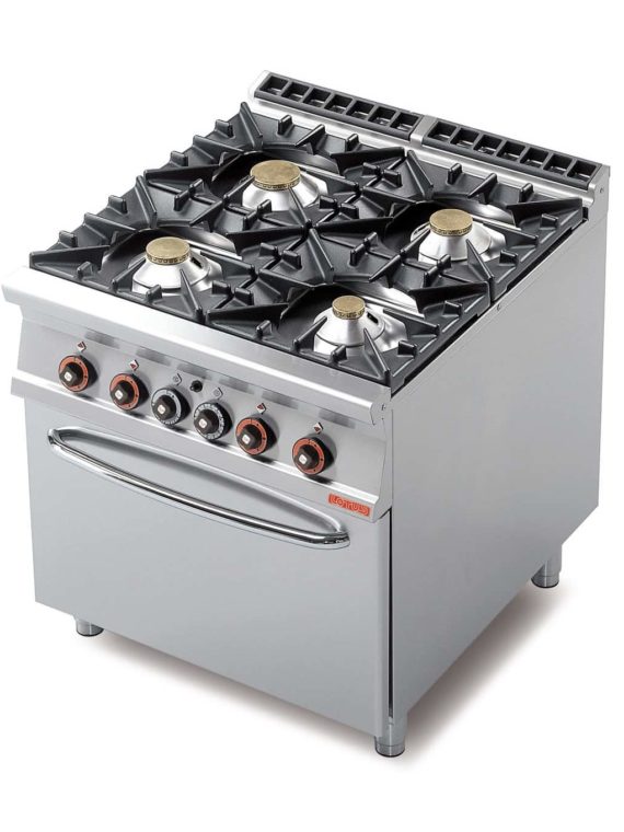 Cucina a gas 4 fuochi